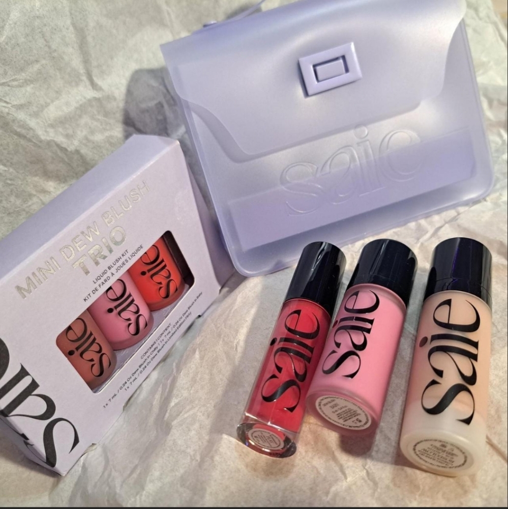 Saie Dew Blush Trio AND Glow Kit